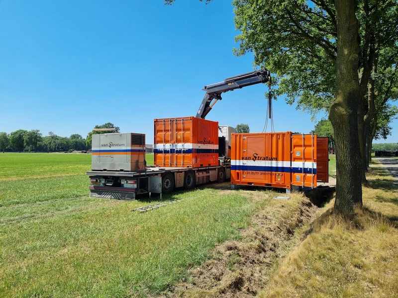 Complete stroomvoorziening Bospop